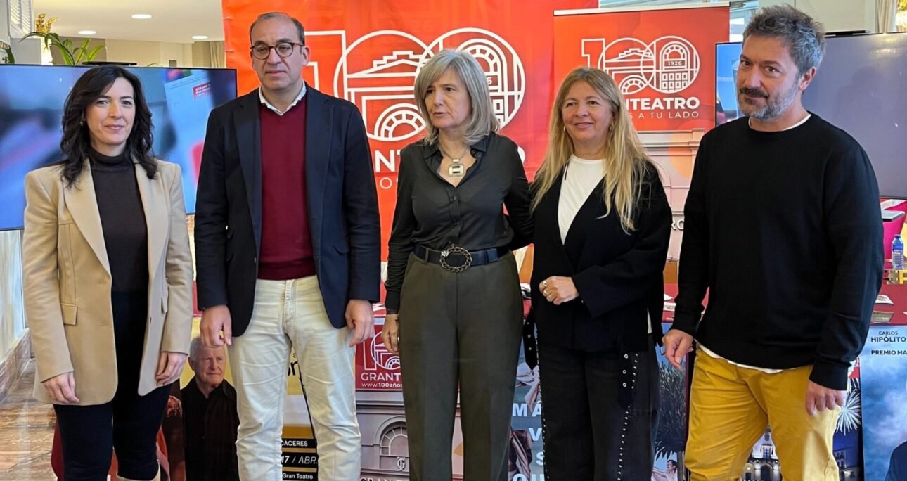 Presentado el ambicioso programa cultural del Centenario del Gran Teatro de Cáceres